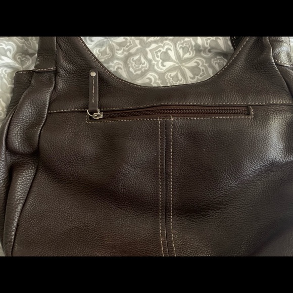 Clarks Genuine Brown Leather Handbag - Picture 5 of 5